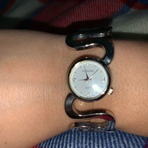 Silver watch